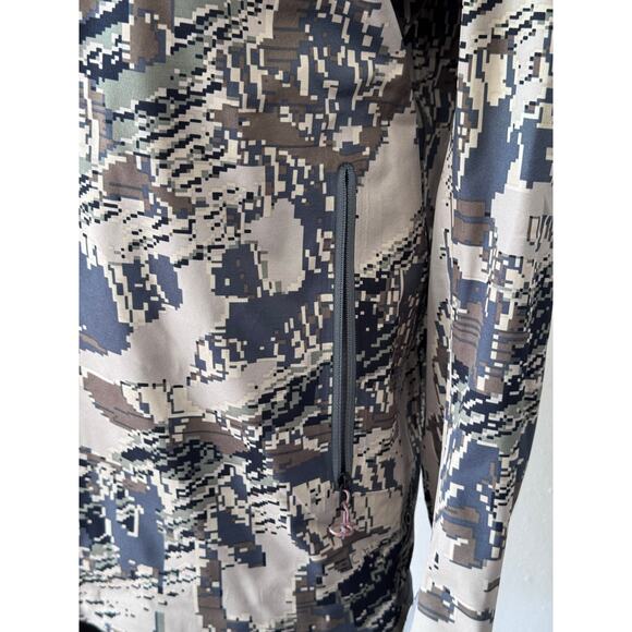 Sitka Men’s Camo 1/4 Quarter Zip Gear Jacket Sz M Gore Windstopper Elevated II - Picture 5 of 14